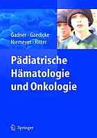 Padiatrische Hamatologie Und Onkologie 1st Edition Gadner