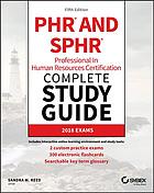 Phr And Sphr Professional In Human Resources Certification Complete Study Guide 2018 Exams 5th Edition Edition Reed