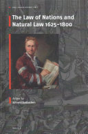 The Law Of Nations And Natural Law 16251800 Simone Zurbuchen