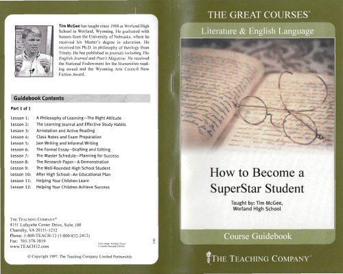 How To Become A Superstar Student 2nd Edition Geisen Michael