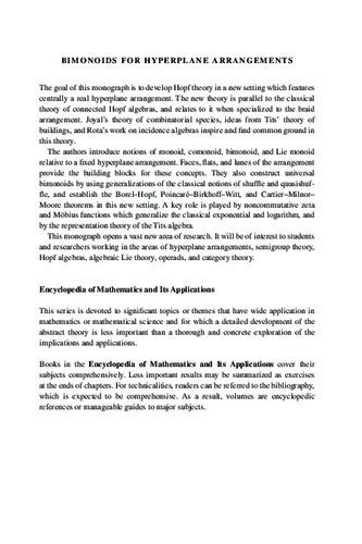 Bimonoids For Hyperplane Arrangements Slightly Glitchy Pdf Marcelo Aguiar