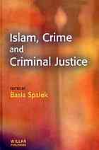 Islam Crime And Criminal Justice Spalek Basia