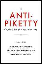 Antipiketty Jeanphilippe Delsol Nicolas Lecaussin Emmanuel Martin