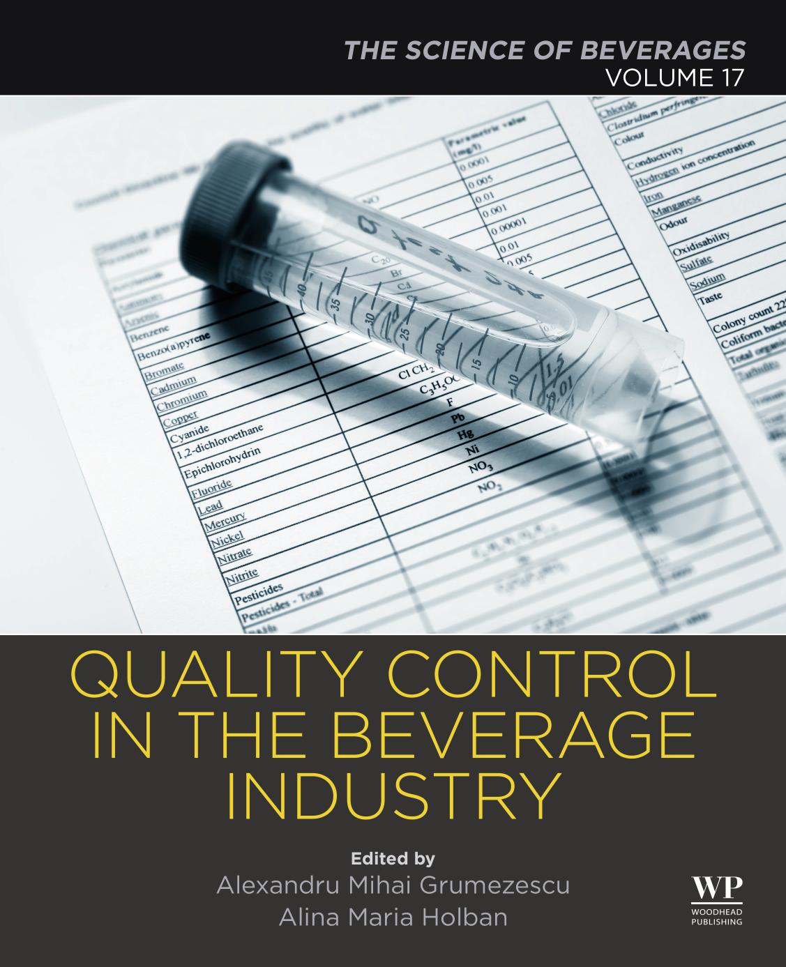 The Science Of Beverages Volume 17 Quality Control In The Beverage Industry Alexandru Grumezescu