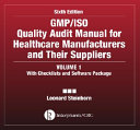 Gmpiso Quality Audit Manual For Healthcare Manufacturers And Their Suppliers 1 With Checklists And Software Package 6th Edition Leonard Steinborn