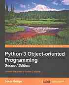 Python 3 Objectoriented Programming Second Edition 2nd Edition Dusty Phillips