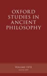 Oxford Studies In Ancient Philosophy Volume Lvii Hardcover Victor Caston