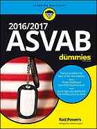 20162017 Asvab For Dummies Johnston Angie Powers Rod
