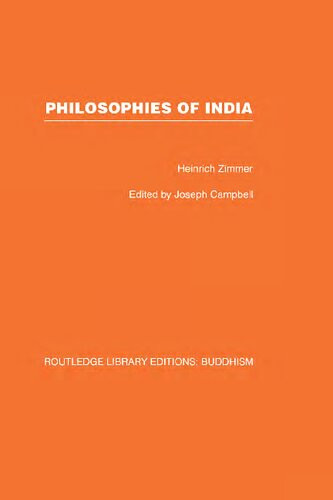 Philosophies Of India Reprint Joseph Campbell Editor Heinrich Zimmer