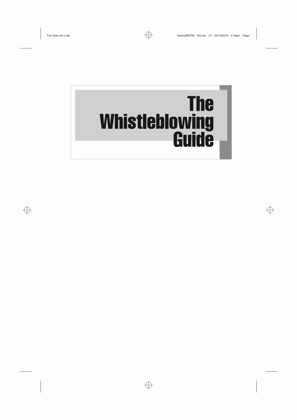 The Whistleblowing Guide Speakup Arrangements Challenges And Best Practices Kate Kenny Wim Vandekerckhove Marianna Fotaki