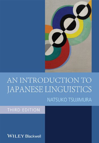 An Introduction To Japanese Linguistics 3rd Edition Natsuko Tsujimura