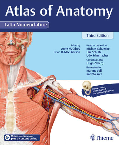 Atlas Of Anatomy 3e Latin 3rd Edition Anne M Gilroy