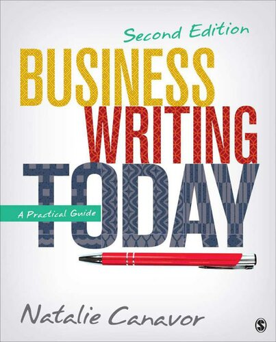 Business Writing Today A Practical Guide Natalie C Canavor