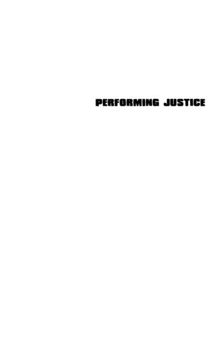 Performing Justice Agitation Trials In Early Soviet Russia Elizabeth Wood