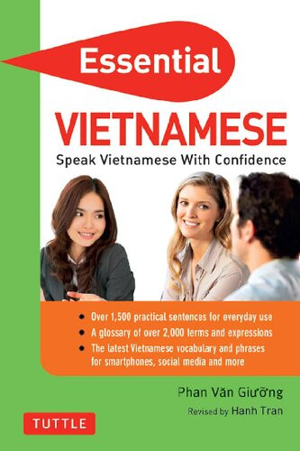 Essential Vietnamese Speak Vietnamese With Confidence Phan Vn Ging
