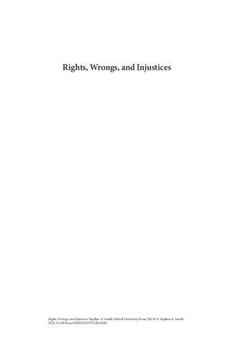 Rights Wrongs And Injustices The Structure Of Remedial Law Stephen A Smith