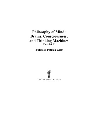 Philosophy Of Mind Brains Consciousness And Thinking Machines Grim