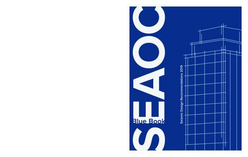 Seaoc Blue Book Seismic Design Recommendations 2019 Seaoc