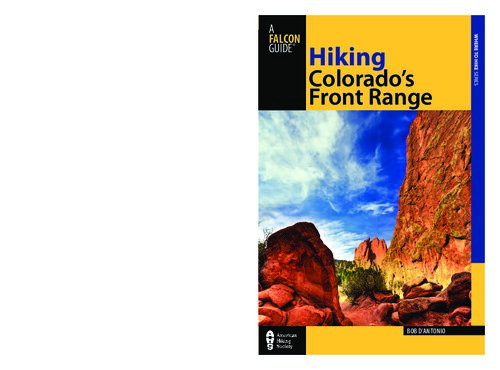 Hiking Colorados Front Range 2nd Edition Bob Dantonio