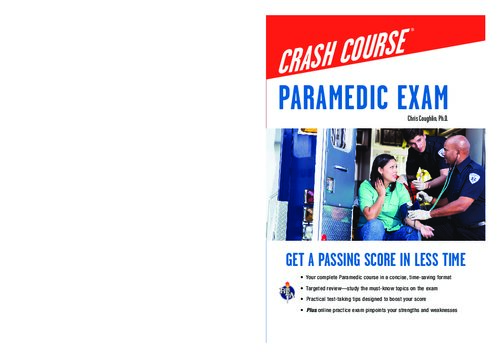Paramedic Crash Course With Online Practice Test 1st Edition Christopher Coughlin Phd