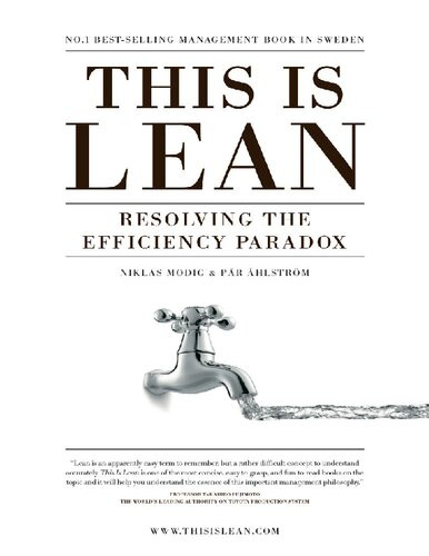 This Is Lean Resolving The Efficiency Paradox Niklas Modig