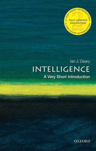 Intelligence A Very Short Introduction 2nd Edition 2nd Edition Ian J Deary