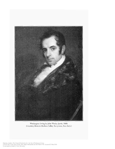 The Original Knickerbocker The Life Of Washington Irving Andrew Burstein