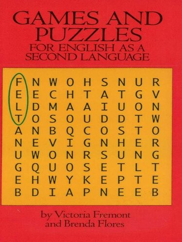 Games And Puzzles For English As A Second Language Victoria Fremont Brenda Flores