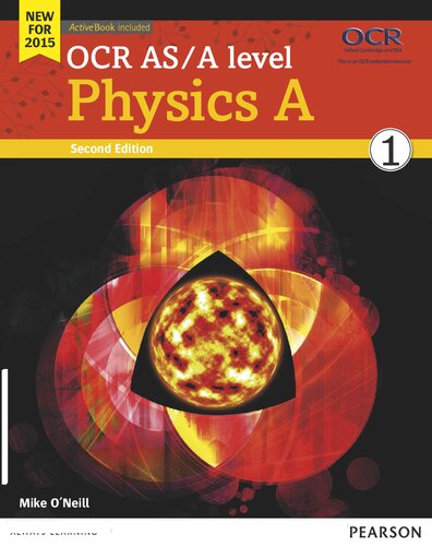 Ocr Asa Level Physics A Student Book 1 Activebook Mike Oneill