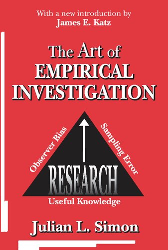 The Art Of Empirical Investigation 1st Edition Julian Simon Editor