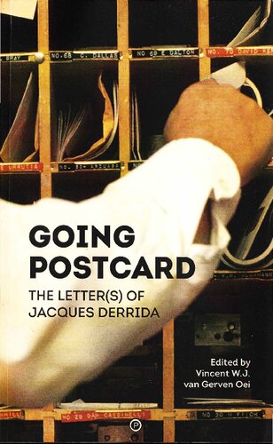 Going Postcard The Letters Of Jacques Derrida Vincent Wj Van Gerven Oei Ed
