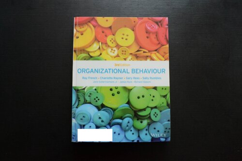 Organizational Behaviour 3rd Edition Ray French Charlotte Rayner