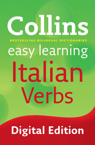 Easy Learning Italian Verbs Collins Easy Learning Italian Collins