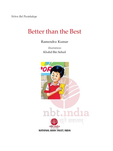 Better Than The Best First Edition Ramendra Kumar