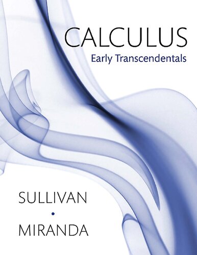 Calculus Early Transcendentals Michael Sullivan Kathleen Miranda