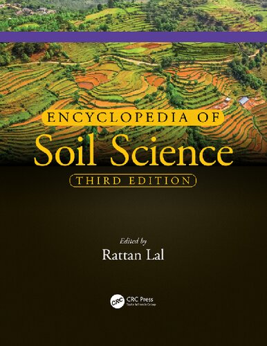 Encyclopedia Of Soil Science 3rd Edition R Lal