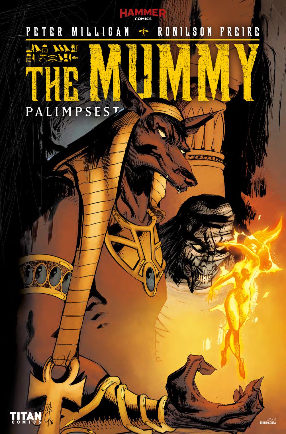The Mummy Palimpsest First Edition Peter Milligan Ronilson Freire