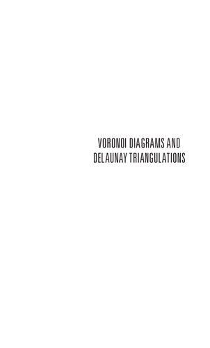 Voronoi Diagrams And Delaunay Triangulations Franz Aurenhammer
