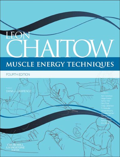 Muscle Energy Techniques 4th Edition Leon Chaitow Leon Chaitow Helge Franke