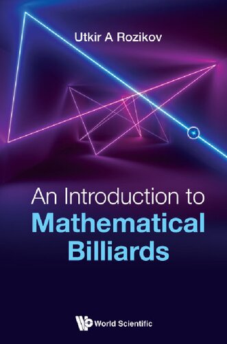 An Introduction To Mathematical Billiards Utkir A Rozikov
