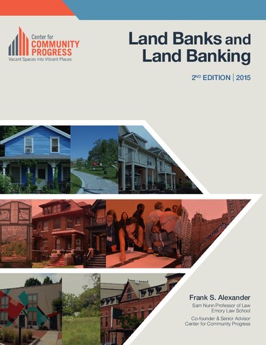 Land Banks And Land Banking 2nd Edition Frank S Alexander