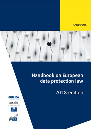 Handbook On European Data Protection Law Gdpr European Union Agency For Fundamental Rights