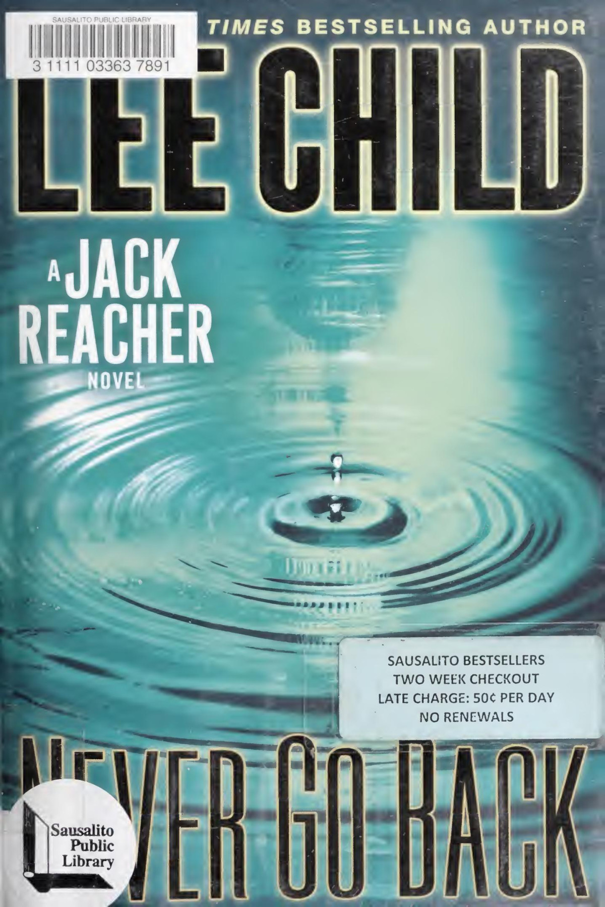 Never Go Back Lee Child