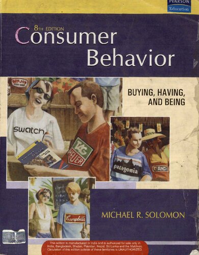 Consumer Behavior Buying Having And Being 8th Edition Michael R Solomon