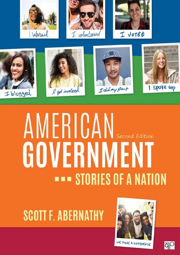 American Government Stories Of A Nation 2nd Edition Scott F Abernathy
