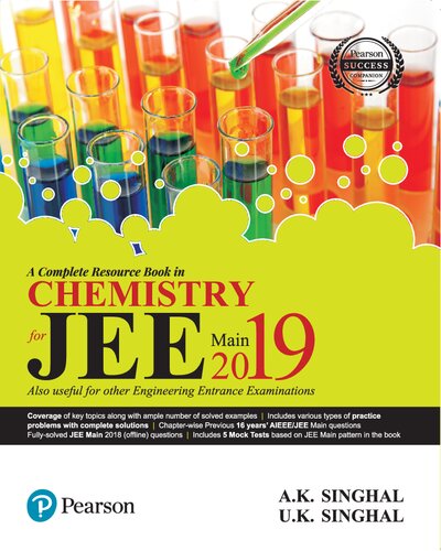 A Complete Resource Book In Chemistry For Jee Main 2019 Atul Singhal