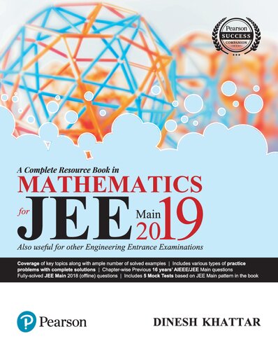 A Complete Resource Book In Mathematics For Jee Main 2019 Dinesh Khattar
