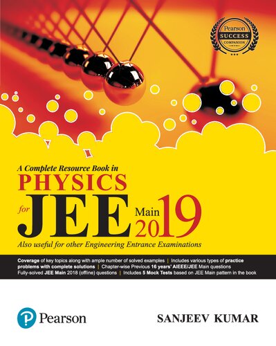 A Complete Resource Book In Physics For Jee Main 2019 Sanjeev Kumar