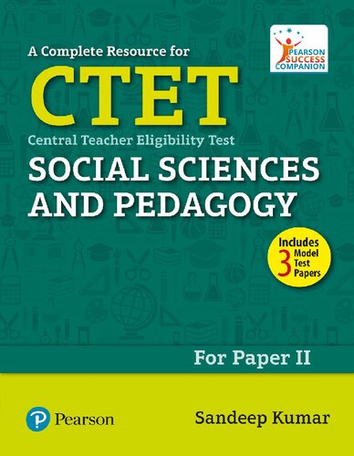 A Complete Resource For Ctet Social Science And Pedagogy Sandeep Kumar