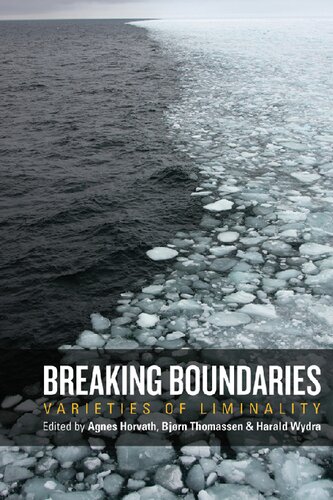 Breaking Boundaries Varieties Of Liminality Uk Ed Agnes Horvath Editor